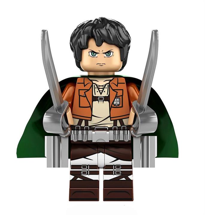 مینی فیگور لگویی «ارن ایگر» Kopf Minifigures Attack Of Titan Eren Jaeger KF1821